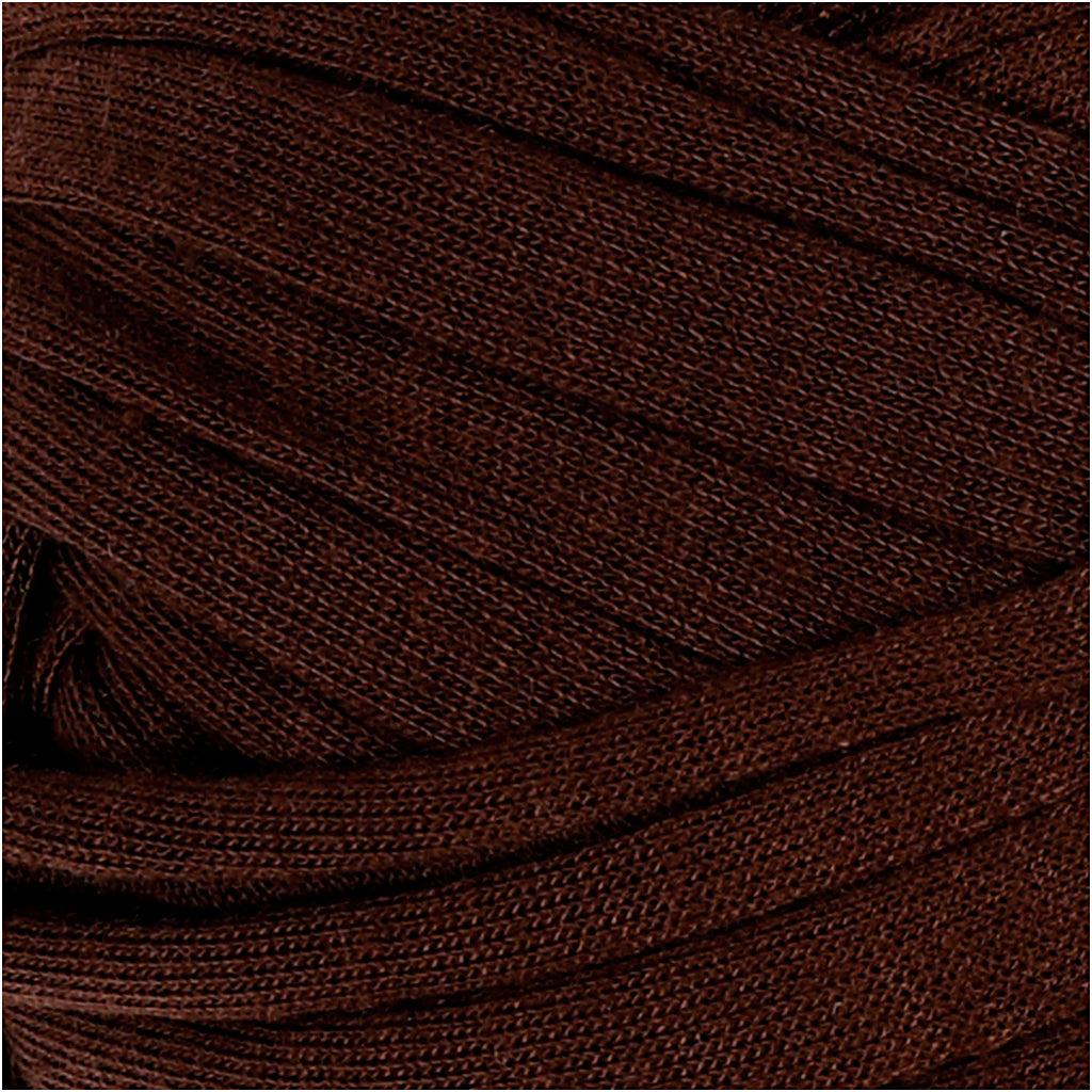 Spaghetti Garn, L: 35 M, brun, 100 g/ 1 ngl.