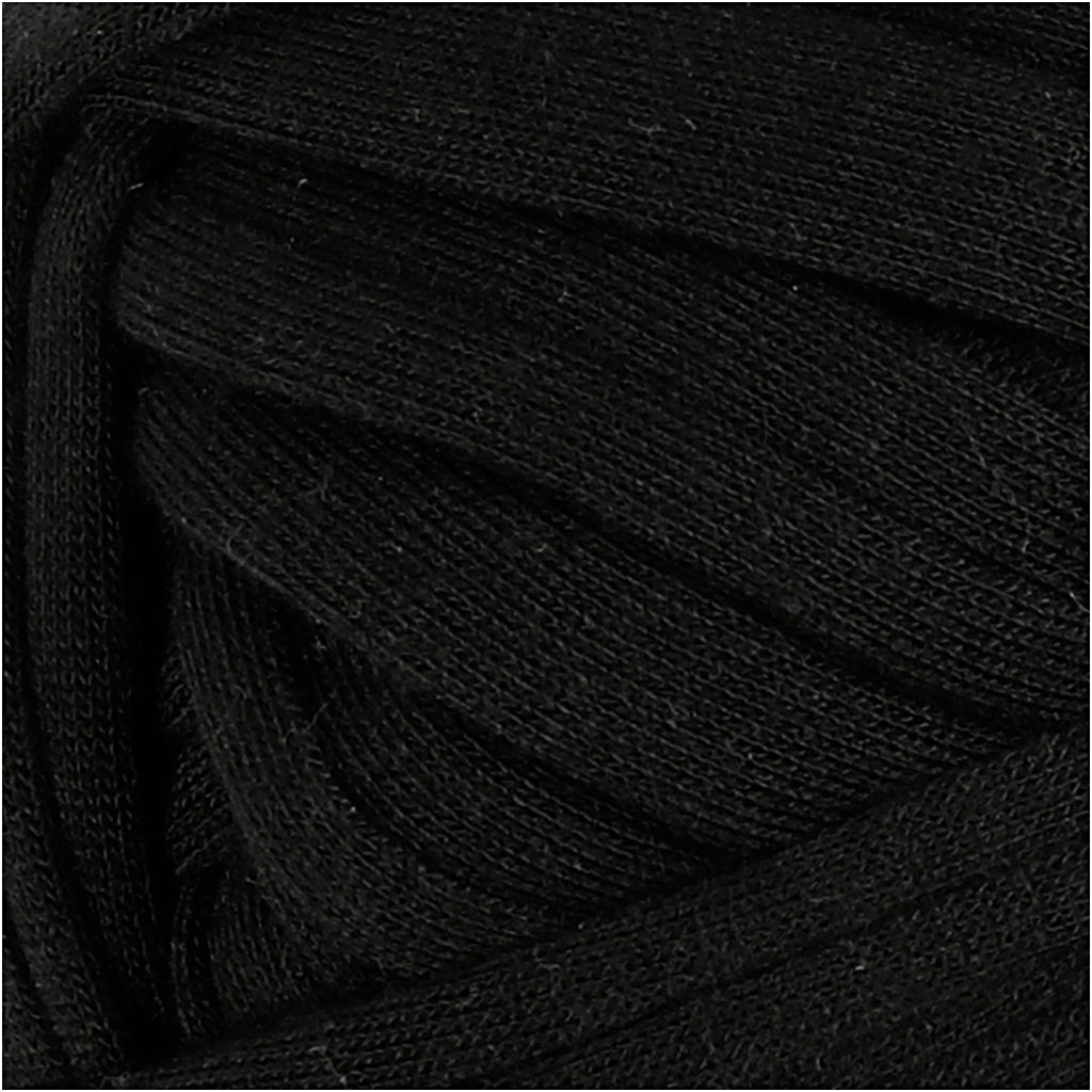 Spaghetti Garn, L: 35 M, sort, 100 g/ 1 ngl.