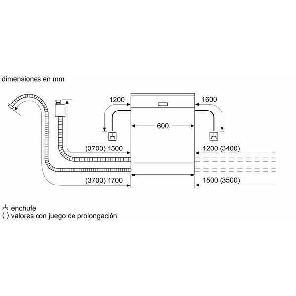 Opvaskemaskine Balay 3VS5011IA