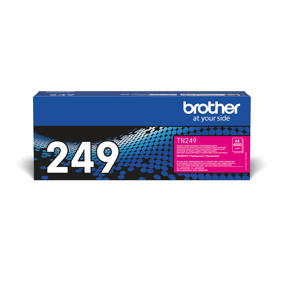 Brother TN249M Magenta 4000 sider Toner