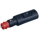 Hanstik 12/24v 8amp med afbryder