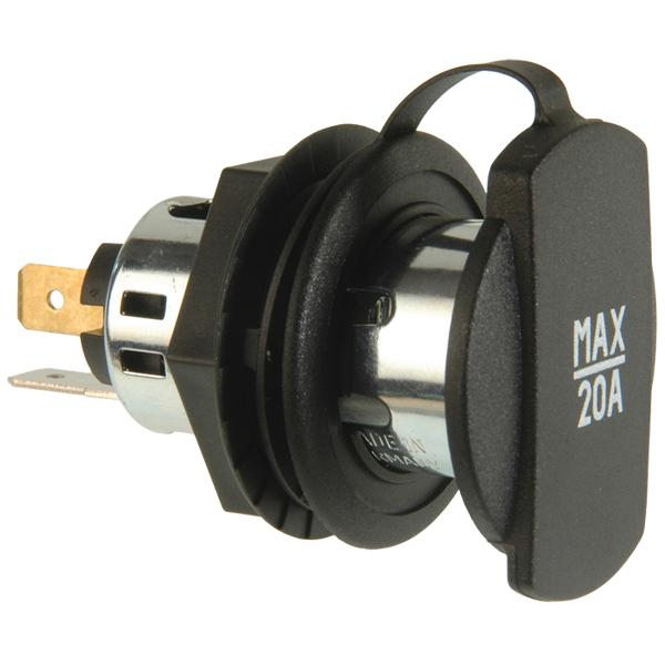 Cigartænderstik uden lys 21 mm til montering 27,8 mm - Procar