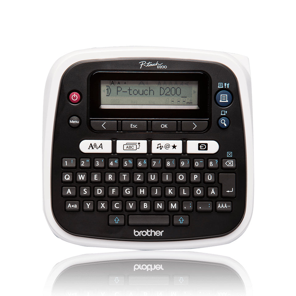 Brother P-Touch PT-D200BW Termo transfer