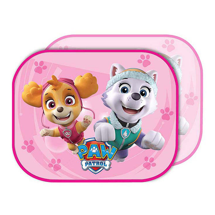 Solbeskytter til bil bagsæde Paw Patrol 2 stk 44x35 cm - Disney
