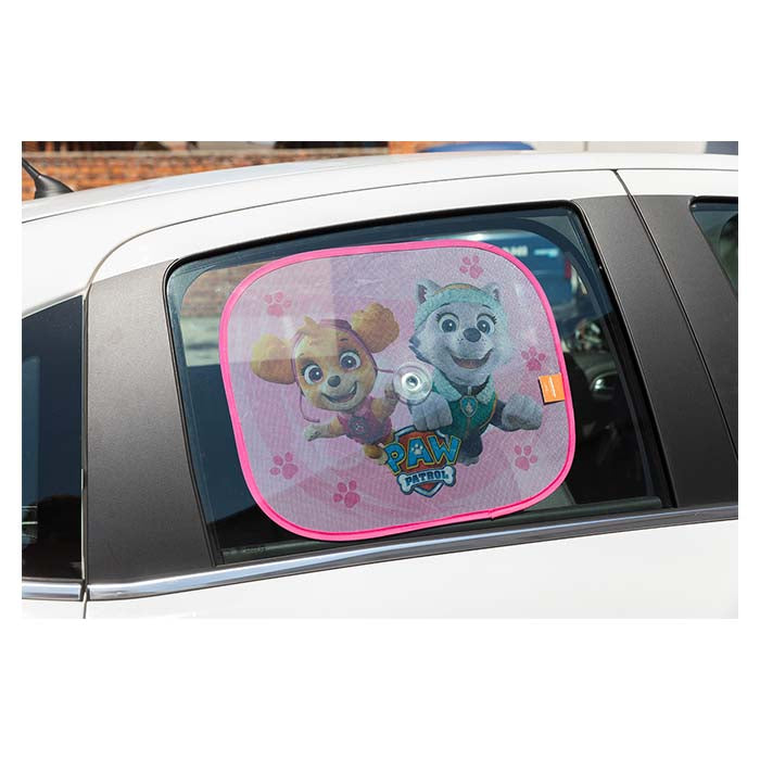 Solbeskytter til bil bagsæde Paw Patrol 2 stk 44x35 cm - Disney