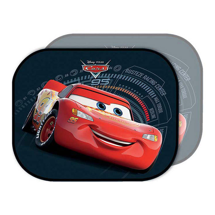 Solbeskytter Cars til bilvindue 44x35 cm 2 stk. - Disney