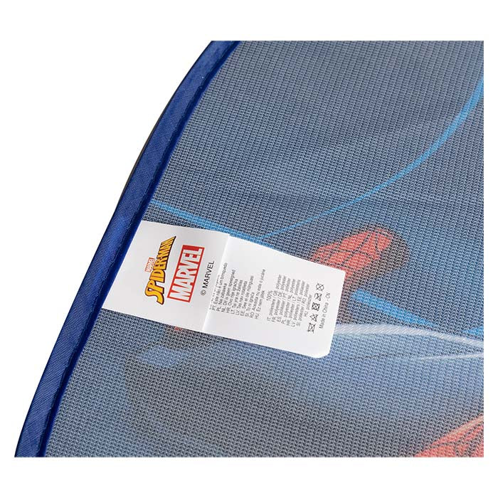 Solbeskytter Spiderman 2 stk 65x38 cm - formede solskærme til bilvindue, UV-beskyttelse - Disney