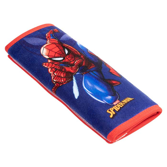 Selebeskytter Spiderman blød polstret til bilsæde 8x18,5 cm - Disney