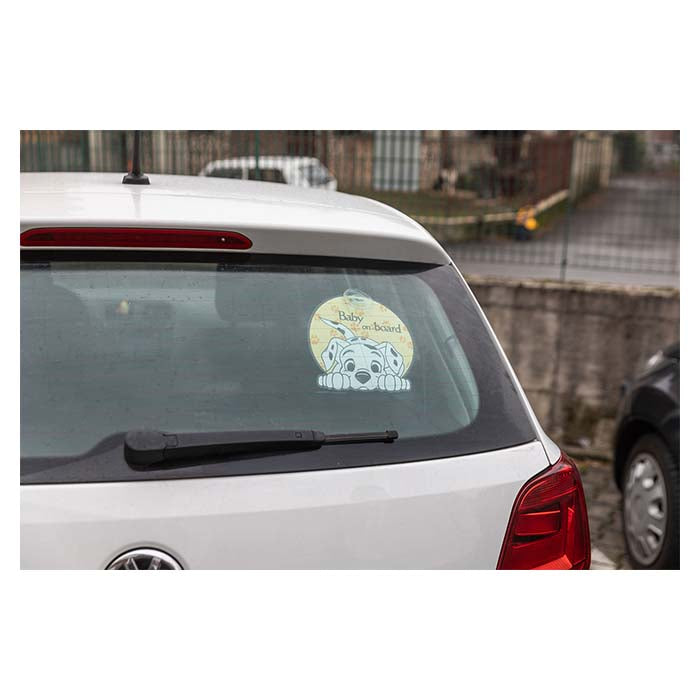 Baby on board skilt med Disney-motiv - sugekop til bagrude - Disney