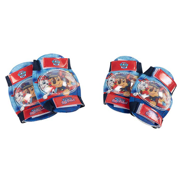 Knæ- & albuebeskyttere børn Paw Patrol blå - beskyttelsessæt til cykling & rulleskøjter, Disney