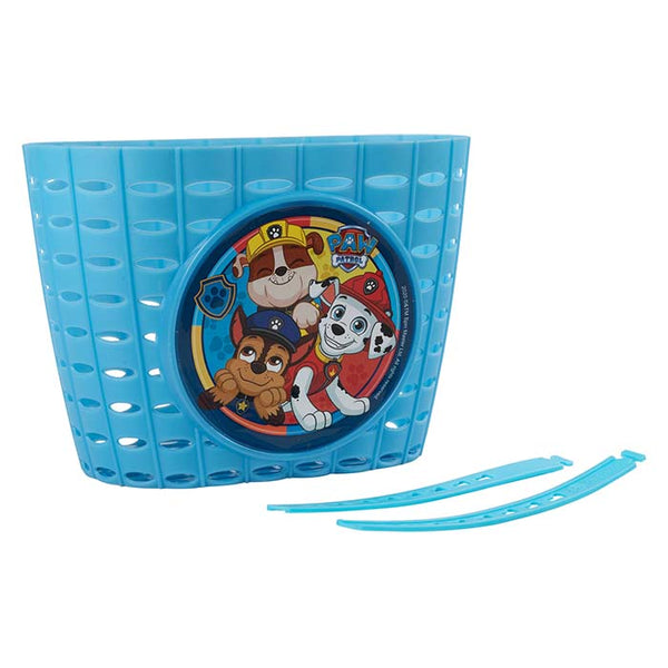 Paw Patrol cykelkurv til børn, blå - praktisk og let at montere, Disney