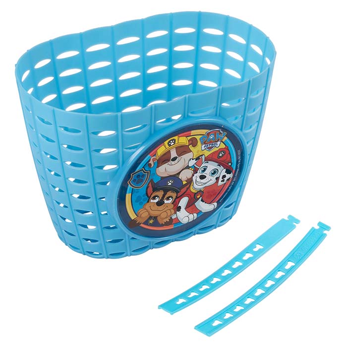 Paw Patrol cykelkurv til børn, blå - praktisk og let at montere, Disney