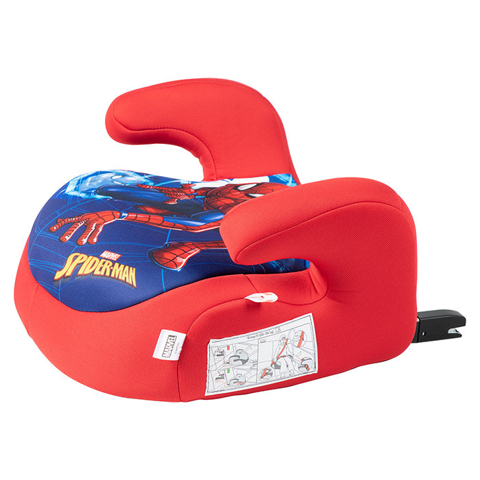 Isofix selepude Spiderman 22-36 kg med ISOFIX montering og vaskbart betræk - Disney