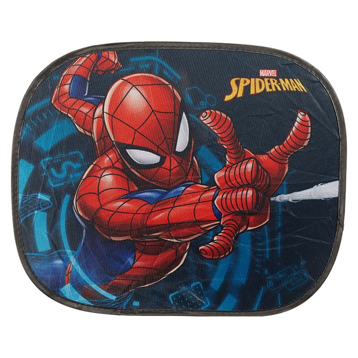 Solbeskytter mørklæggende Spiderman bilvindue 44x35 cm - Disney