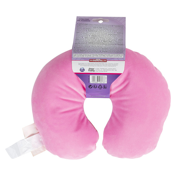 Nakkepude Paw Patrol lyserød str. M 27x23x9 cm til børn 12+måneder - Disney