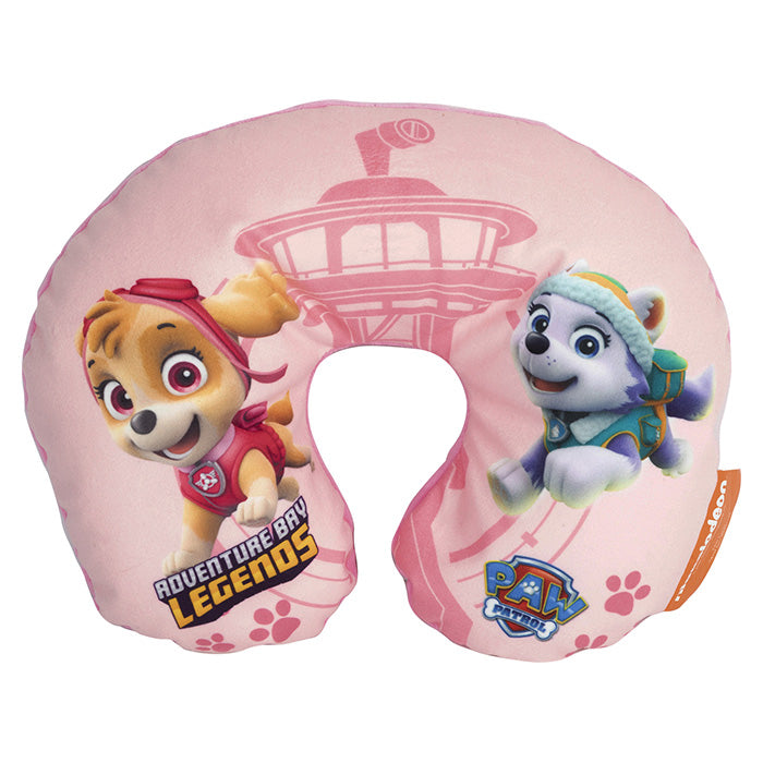 Nakkepude Paw Patrol lyserød str. M 27x23x9 cm til børn 12+måneder - Disney