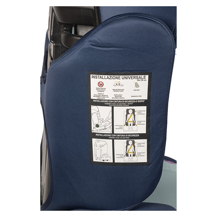 Selepude med ryg Frozen 100 - 150 cm - I‑Size R129 sikkerhed - Disney