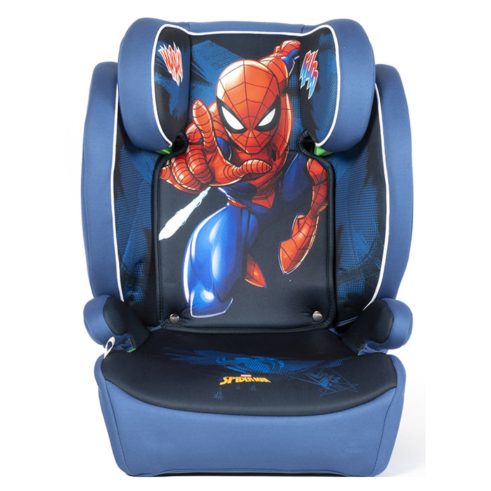 Isofix selepude til 105 - 150 cm med ryg og Spiderman - Disney