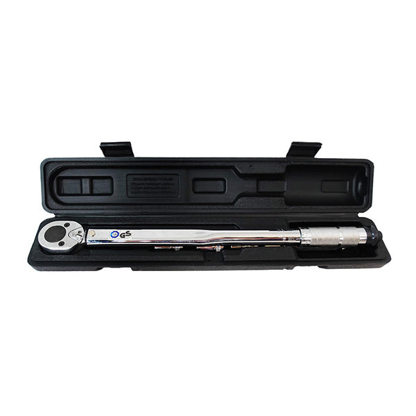 Justerbar momentnøgle 1/2 28 - 210 Nm med forlængerskaft & toppe 17/19/21 mm - Avant