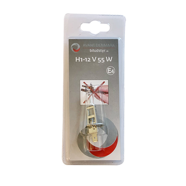 H1 pære 55W 12V til billygter - Avant