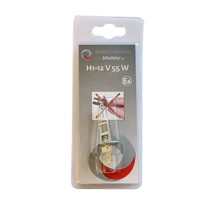 H1 pære 55W 12V til billygter - Avant
