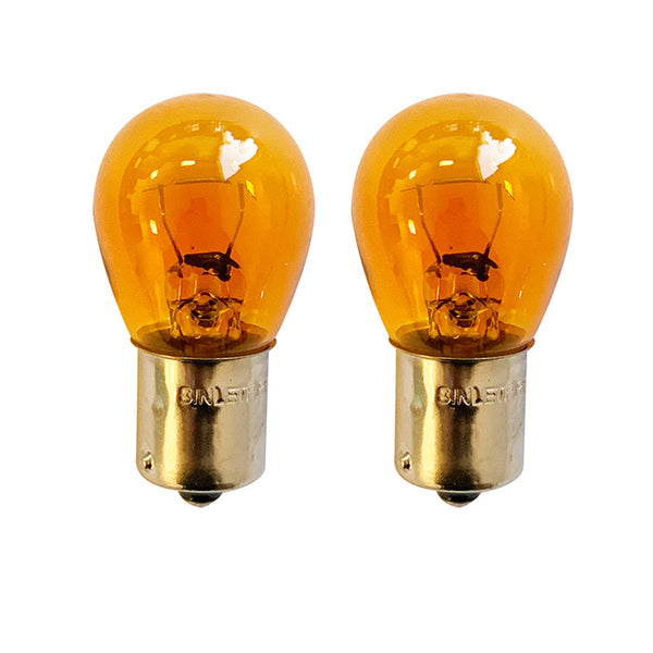 Blinkpære PY21W 21W 12V gul BAU15S 2 stk - Avant
