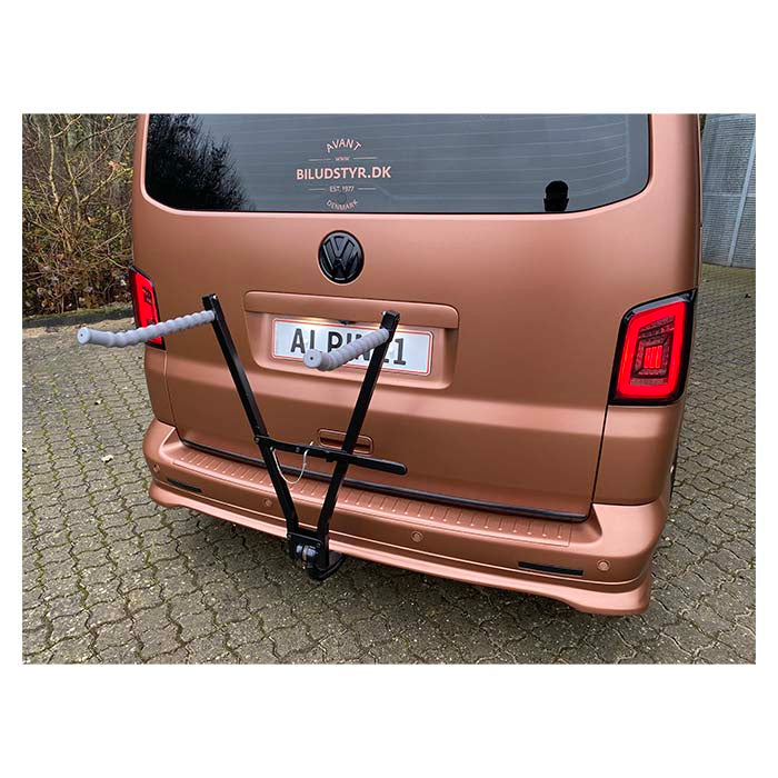 Cykelholder til 3 cykler, sammenklappelig, 50 mm anhængertræk - Avant