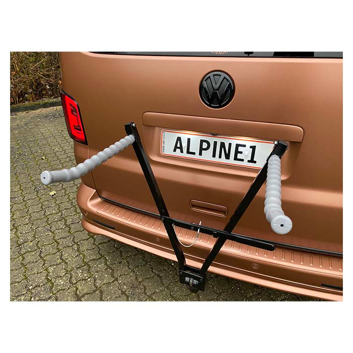 Cykelholder til 3 cykler, sammenklappelig, inkl. lygtebom - Avant