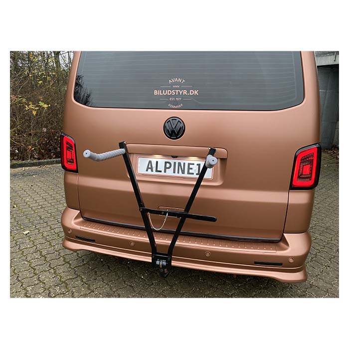 Cykelholder til 3 cykler, sammenklappelig, 50 mm anhængertræk - Avant