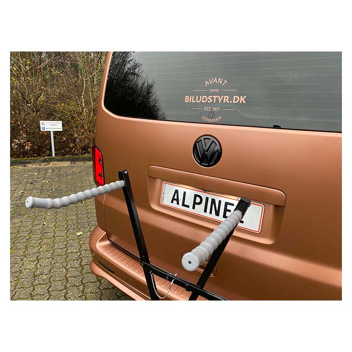 Cykelholder til 3 cykler, sammenklappelig, 50 mm anhængertræk - Avant