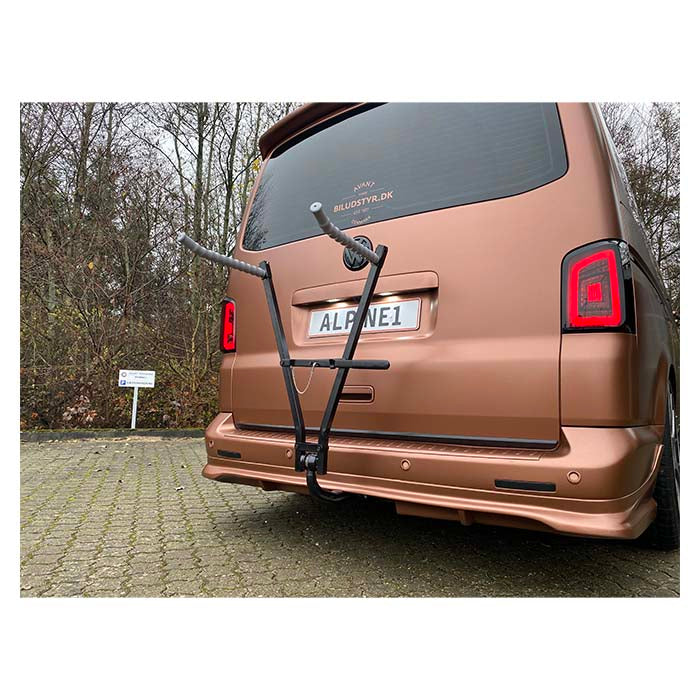 Cykelholder til 3 cykler, sammenklappelig, 50 mm anhængertræk - Avant