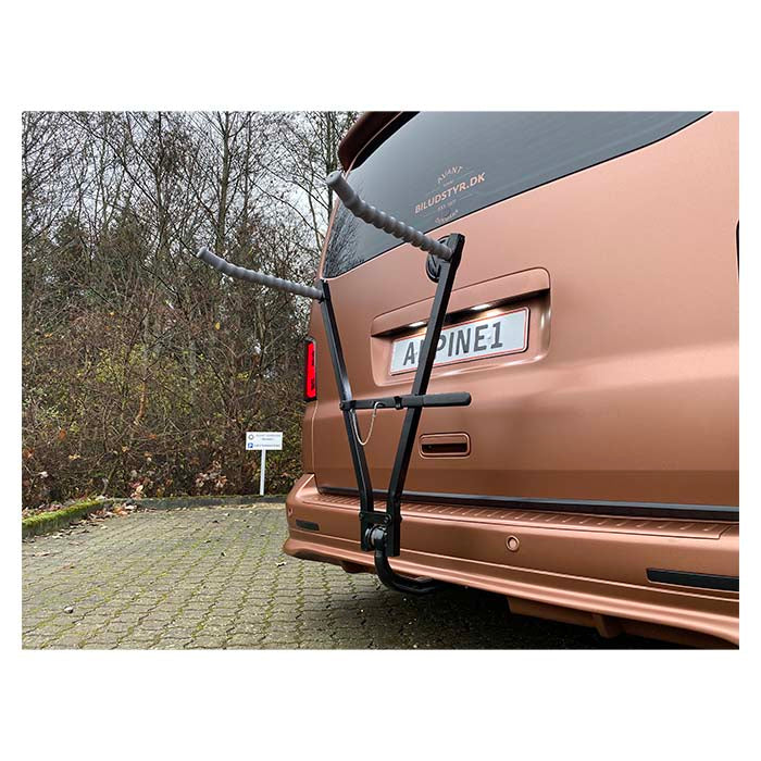 Cykelholder til 3 cykler, sammenklappelig, 50 mm anhængertræk - Avant