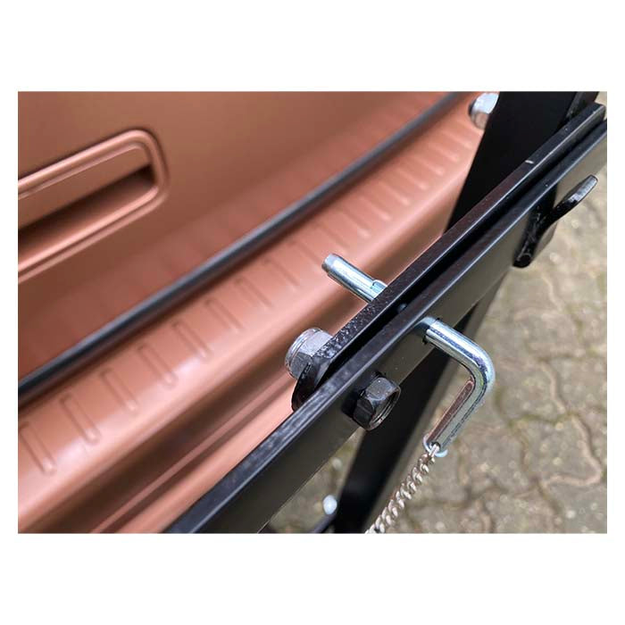 Cykelholder til 3 cykler, sammenklappelig, 50 mm anhængertræk - Avant