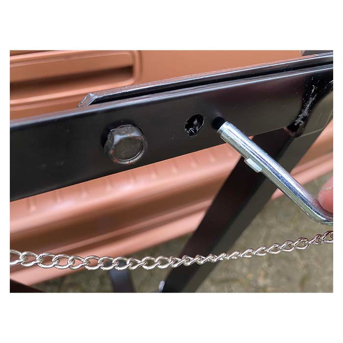 Cykelholder til 3 cykler, sammenklappelig, 50 mm anhængertræk - Avant