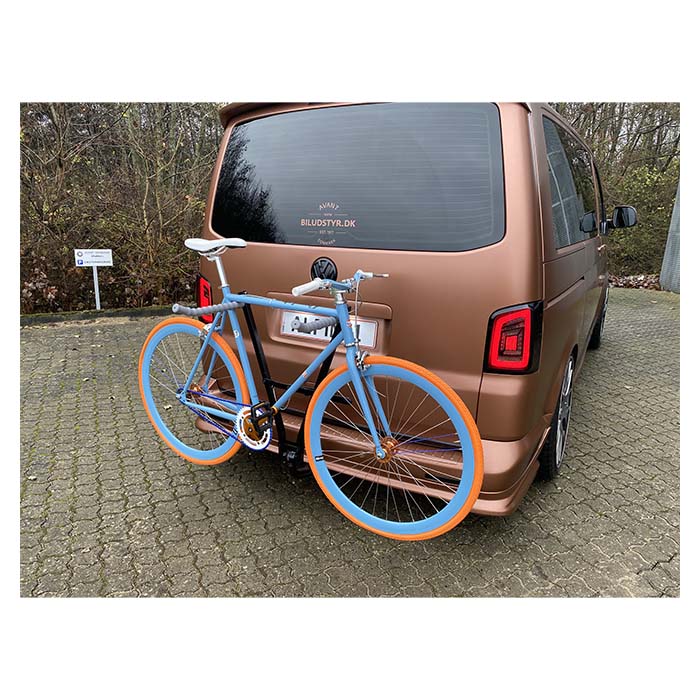 Cykelholder til 3 cykler, sammenklappelig, 50 mm anhængertræk - Avant