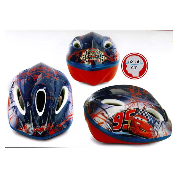 Cykelhjelm justerbar 52 - 56 cm med Disney Cars-design - Disney