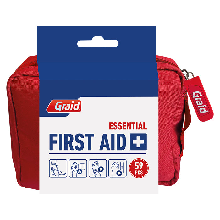 Førstehjælpstaske til bælte 10×15 cm med basisudstyr - Graid