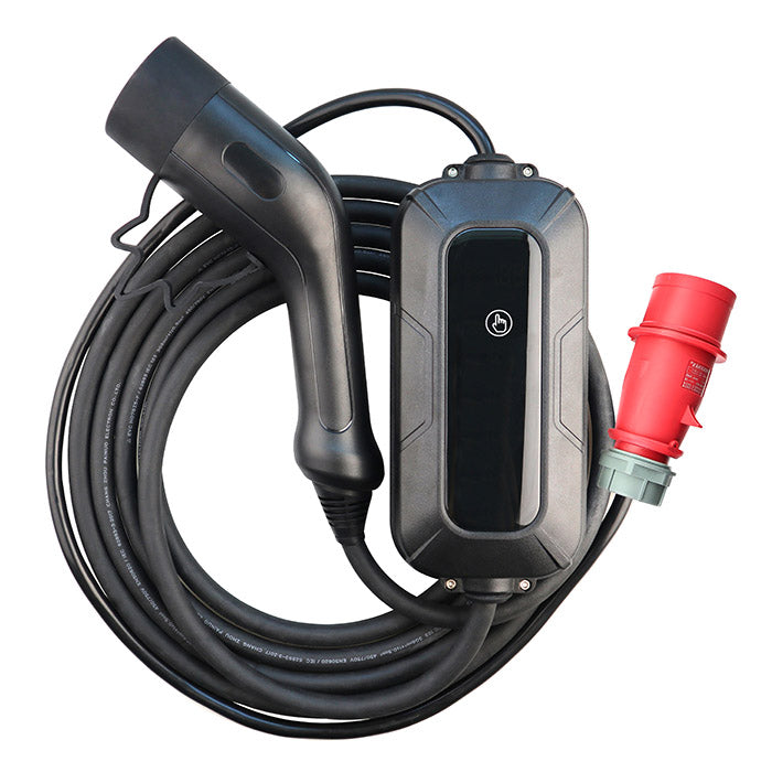 Transportabel elbiloplader 22 kW 32A CEE + Type 2 kabel 6 m - Avant