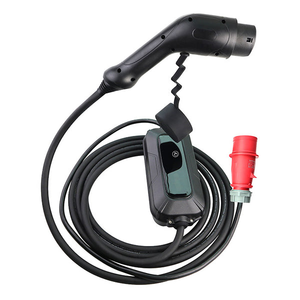 Transportabel elbiloplader 22 kW 32A CEE + Type 2 kabel 6 m - Avant