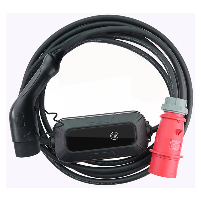 Transportabel elbiloplader 22 kW 32A CEE + Type 2 kabel 6 m - Avant