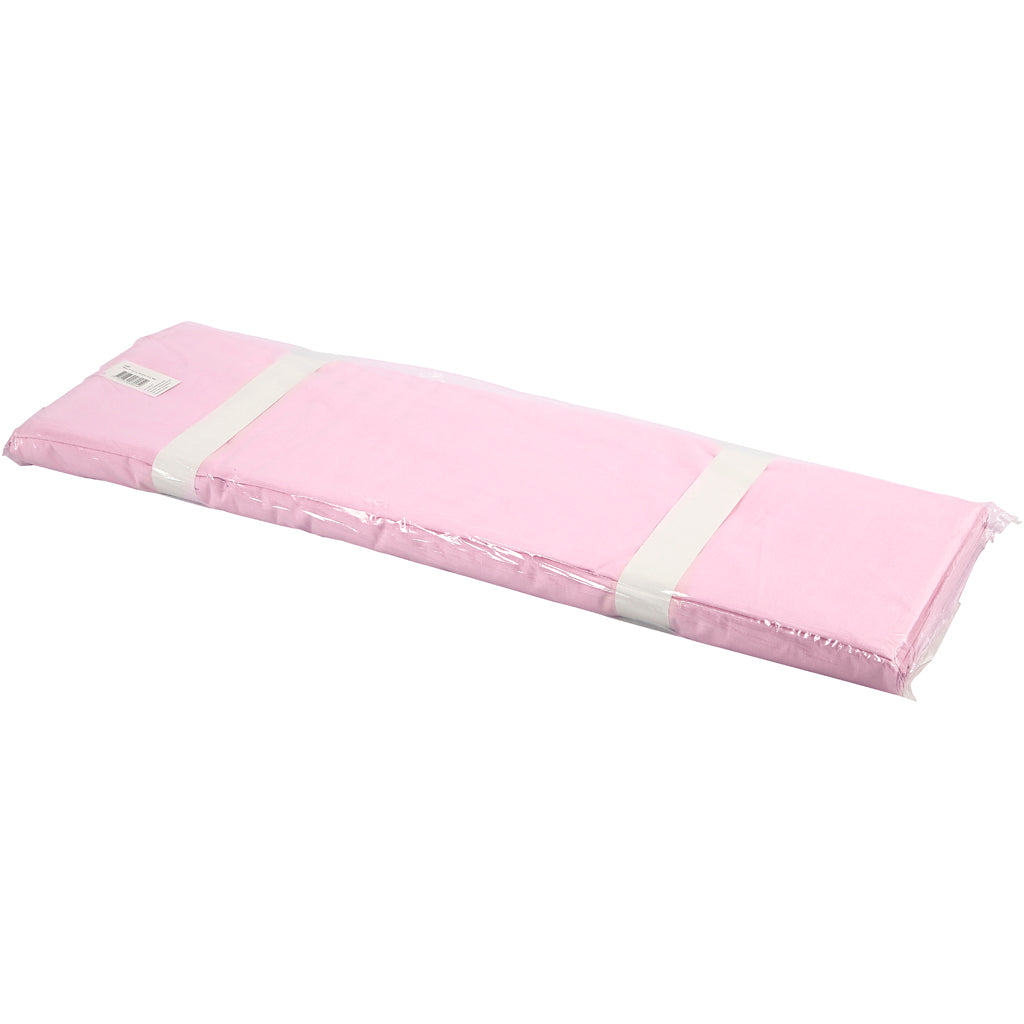 Stof, B: 145 cm, 140 g, lyserød, 10 m/ 1 rl.