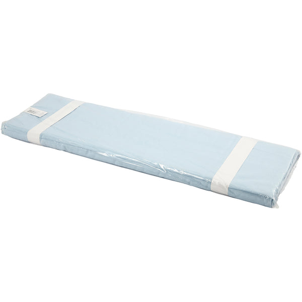 Kvalitets Lyseblå Bomuldsstof 145 cm - 10 m Rulle