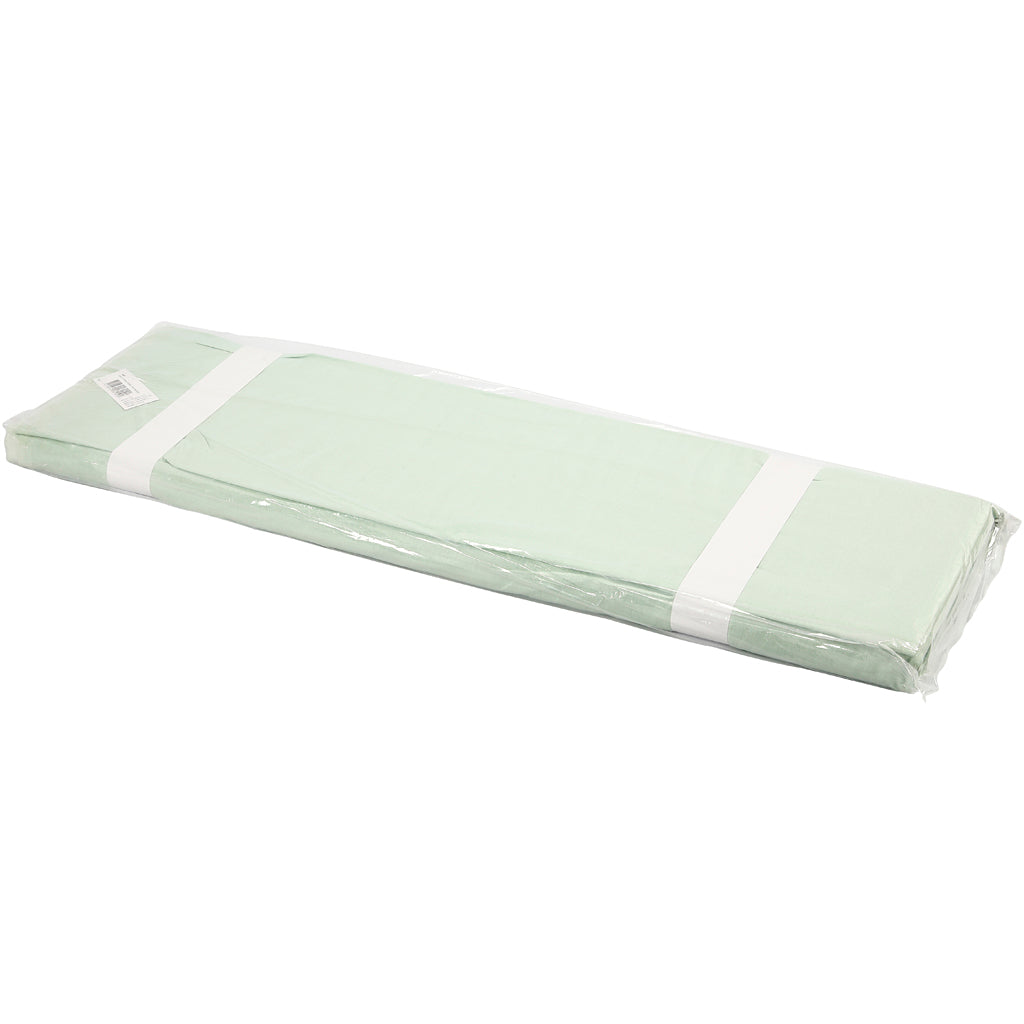 Lys Grøn Kvalitetsstof i 100% Bomuld - 10 m