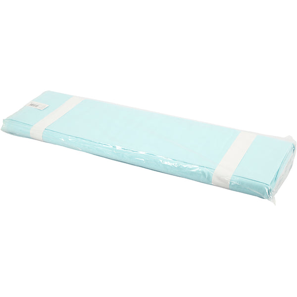 Lys Turkis Kvalitetsstof 145 cm - 10 m Rulle