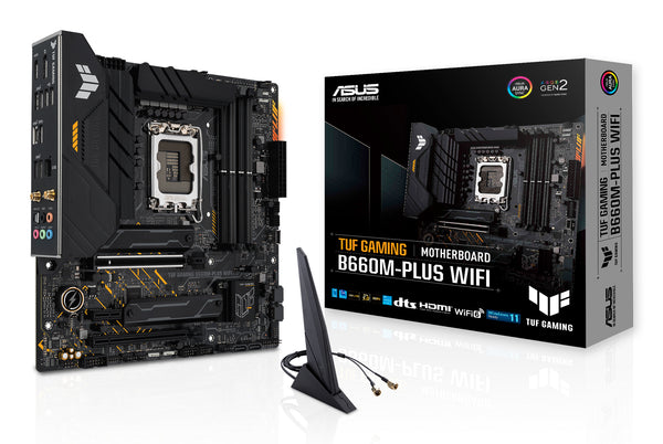 ASUS TUF GAMING B660M-PLUS WIFI Micro-ATX LGA1700 sokkel Intel B660