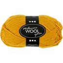 Melbourne Uldgarn, L: 92 M, mørk gul, 50 g/ 1 ngl.