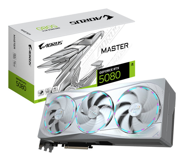 AORUS GeForce RTX 5080 MASTER ICE 16G 16GB
