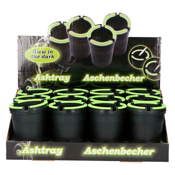 Askebæger - Sort, Glow In The Dark - newco