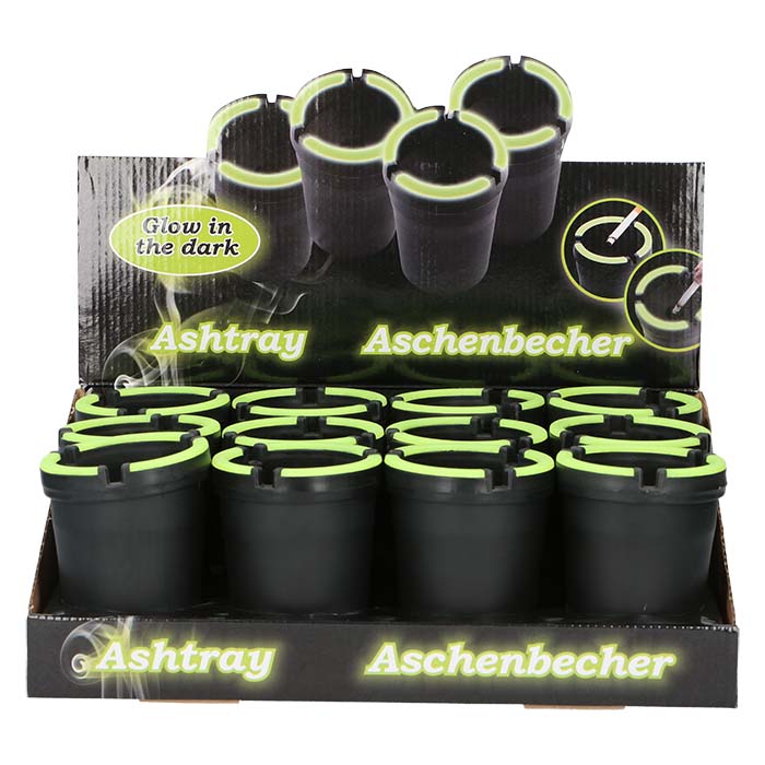Askebæger - Sort, Glow In The Dark - newco