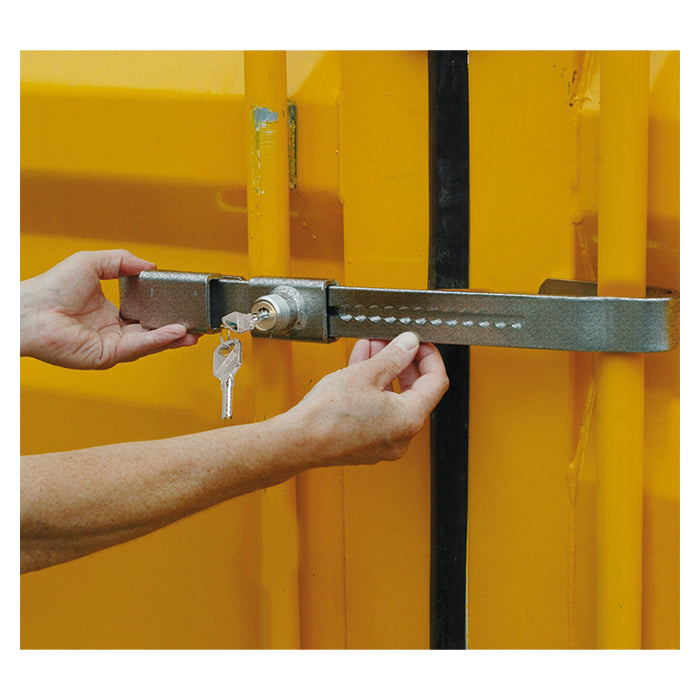 Containerlås i hærdet stål til container & opbevaring - Allride